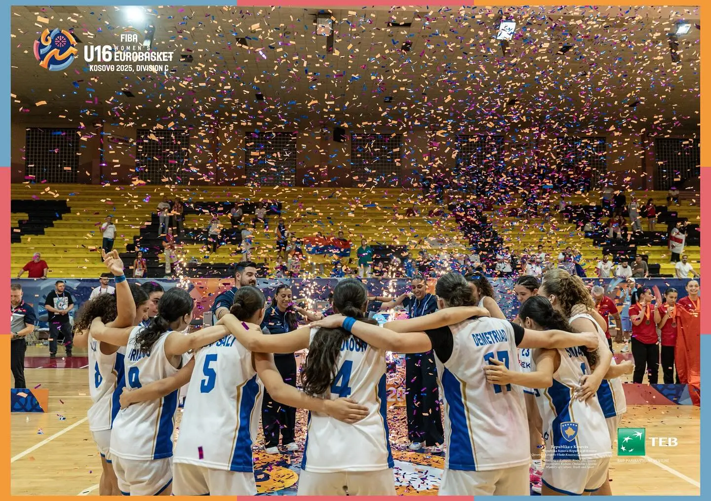 Ceremonia finale, FIBA U16 Women's EuroBasket